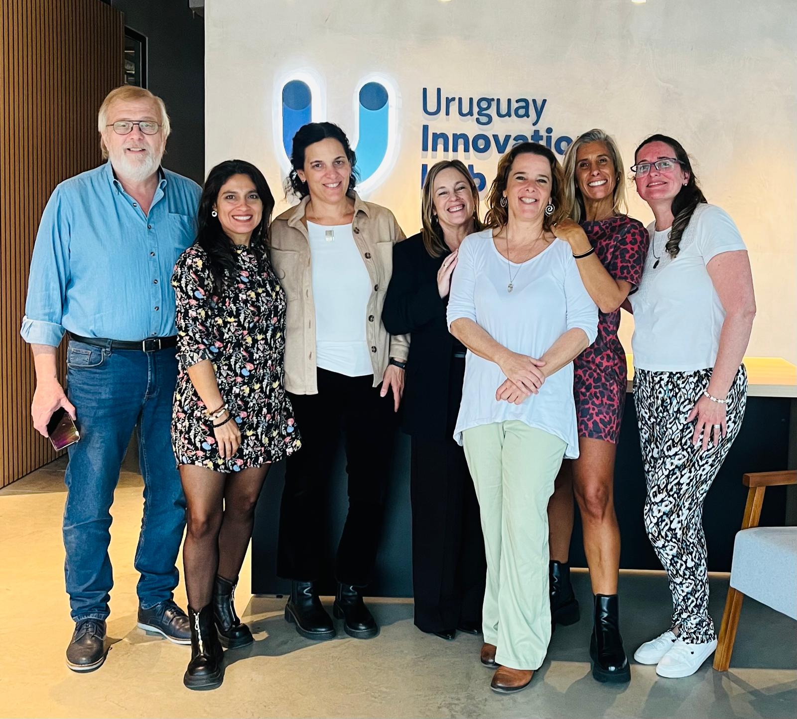 Algunos integrantes de la Mesa de Universidades de la Red Uruguay Emprendedor