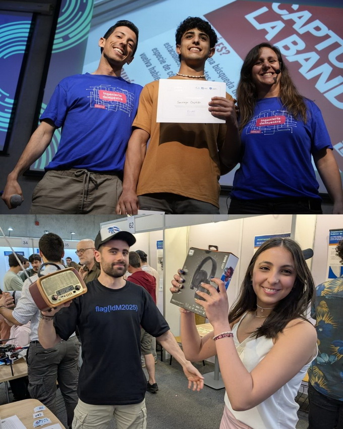 Ganadores CTF en Ingeniería deMuestra 2025