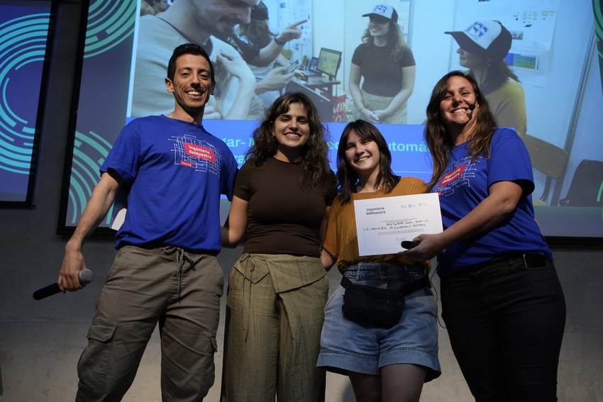 Ingenieria deMuestra 2025 MaTeRa fue el mejor proyecto de Grado de Ingeniería Eléctrica 