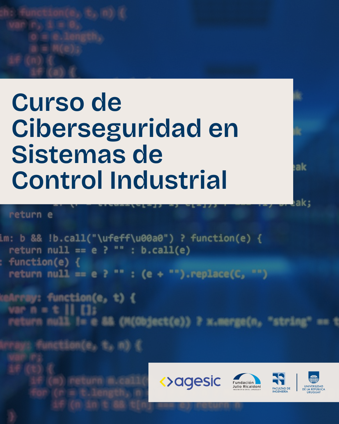 Curso en ciberseguridad